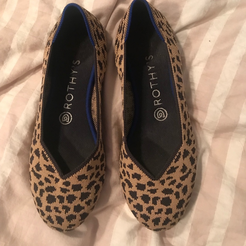 Rothy’s Leopard Flat